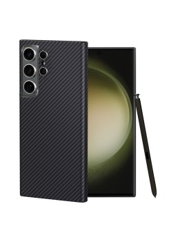 Husa pentru Samsung Galaxy S23 Ultra - Edizard Air MagSafe Case - Black