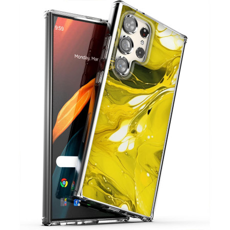 Husa pentru Samsung Galaxy S25 Ultra, Atasare Magnetica, MagSafe, Neons and Brights 30
