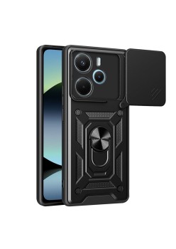 Husa pentru Xiaomi Redmi Note 14 4G - CamShield - Black