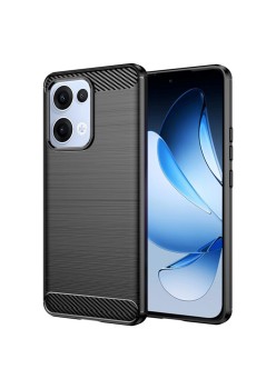 Husa Carbon pentru Oppo Reno13, Tech Protects, Black