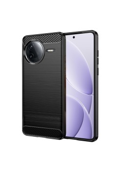 Husa Carbon pentru Xiaomi Poco F7 Ultra, Tech Protects, Black