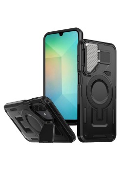 Husa pentru Samsung Galaxy A26 - ArmorVault MagSafe – Protecție și Funcționalitate de Top, Negru