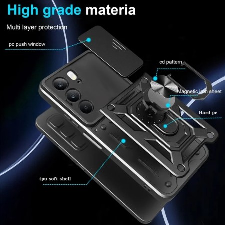 Husa pentru realme c75 - camshield - black