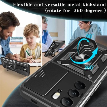 Husa pentru realme c75 - camshield - black