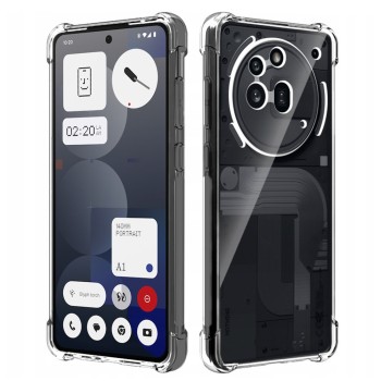 Husa Antisoc pentru Nothing Phone (3a) Pro, AirBag PRO, 4 Colturi Ranforsate, Clear