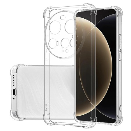 Husa Antisoc pentru Xiaomi 15 Ultra, AirBag PRO, 4 Colturi Ranforsate, Clear