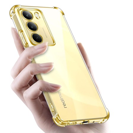 Husa Antisoc pentru Realme 14x, AirBag PRO, Clear