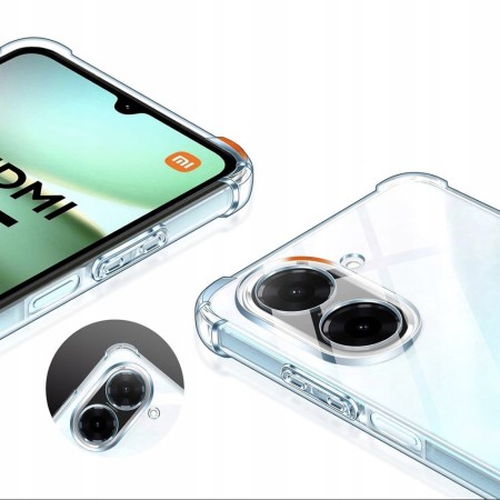 Husa Antisoc pentru Xiaomi Redmi A5 4G, AirBag PRO, Clear