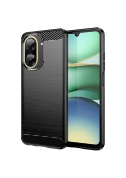 Husa silicon Carbon pentru Xiaomi Redmi A5 4G (Standard), Tech Protects, Negru