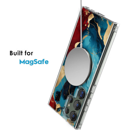 Husa personalizata compatibila Samsung Galaxy S23 Ultra, MagSafe Atasare Magnetica, Antisoc, Neons and Brights 46