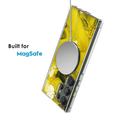 Husa pentru Samsung Galaxy S25 Ultra, Atasare Magnetica, MagSafe, Neons and Brights 30