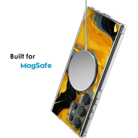 Husa personalizata compatibila Samsung Galaxy S24 Ultra, MagSafe Atasare Magnetica, Antisoc, Neons and Brights 13