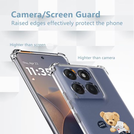 Husa Antisoc pentru Motorola Edge 60 / Edge 60 Fusion - AirBag TPU, Colțuri Ranforsate - Let’s Move Forward