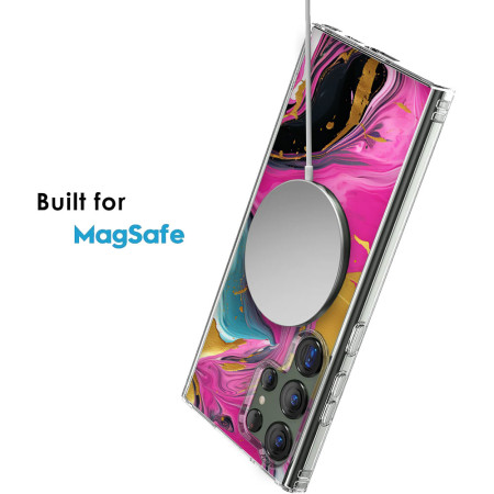 Husa pentru Samsung Galaxy S25 Ultra, Atasare Magnetica, MagSafe, Neons and Brights 33