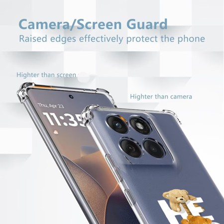 Husa Antisoc pentru Motorola Edge 60 / Edge 60 Fusion - AirBag TPU, Colțuri Ranforsate - Help Others