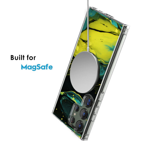 Husa pentru Samsung Galaxy S25 Ultra, Atasare Magnetica, MagSafe, Neons and Brights 25