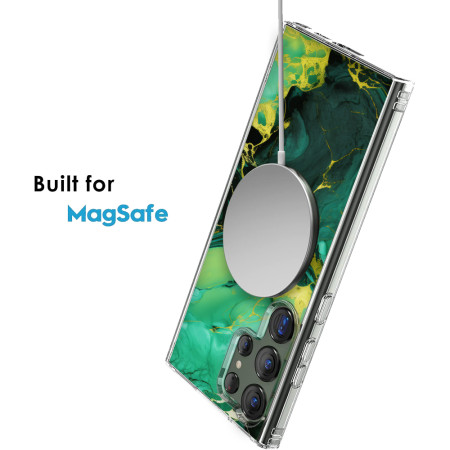 Husa personalizata compatibila Samsung Galaxy S24 Ultra, MagSafe Atasare Magnetica, Antisoc, Neons and Brights 9