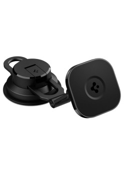 Suport Auto Spigen OneTap (ITS35-3) compatibil MagSafe pentru Dashboard si Parbriz, Negru