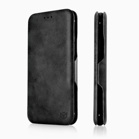 Husa tip carte pentru Oppo A78 4G Techsuit, Inchidere Magnetica, Negru