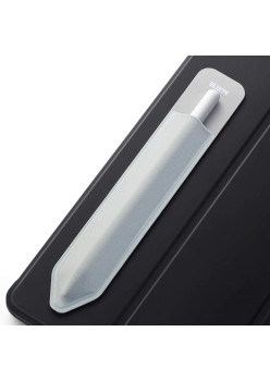 Husa stylus ESR pentru Apple pencil 1st & 2nd gen tip suport, PU Leather, Lycra, Adhesive Attached, Alb