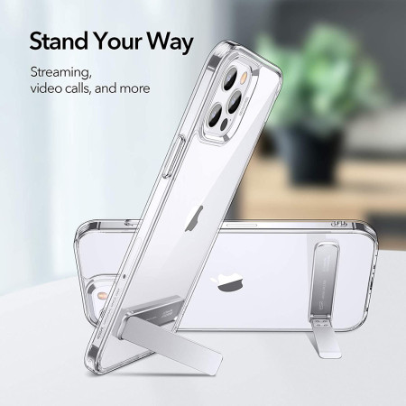 Suport de telefon ESR cu unghiuri ajustabile, orizontal si vertical, Silver