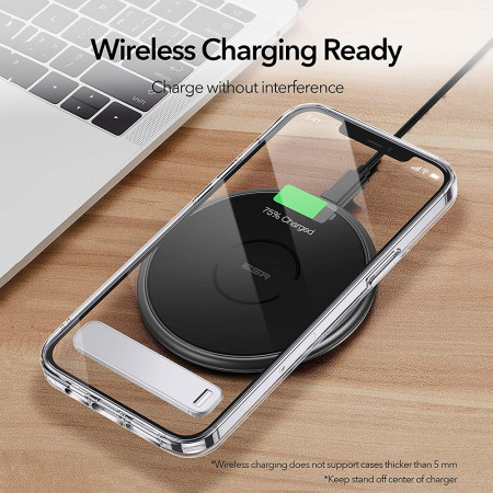 Suport de telefon ESR cu unghiuri ajustabile, orizontal si vertical, Silver