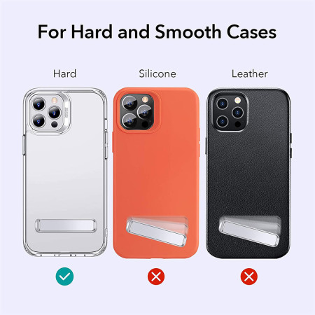 Suport de telefon ESR cu unghiuri ajustabile, orizontal si vertical, Silver