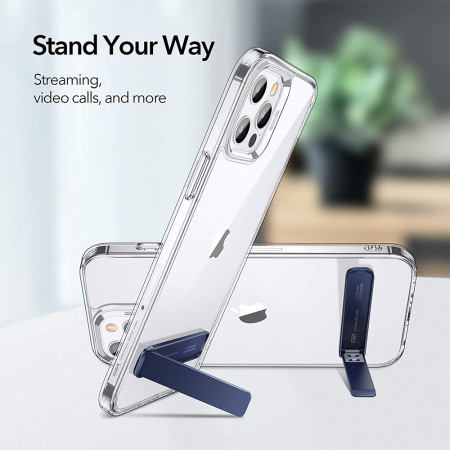 Suport de telefon ESR cu unghiuri ajustabile, orizontal si vertical, Albastru