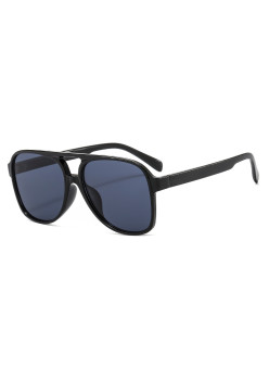 Ochelari de Soare cu protectie UV cu Lentile Polarizate PC (98061), Aviator, Negru