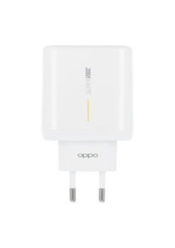 Incarcator retea Oppo USB, SuperVOOC, 65W, Alb