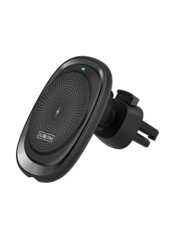Incarcator Auto Wireless Charging (V1) Magnetic Grip pentru iPhone, Fast Charge 15W, Negru