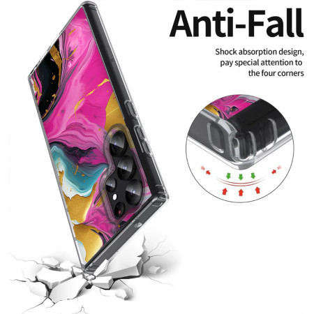 Husa pentru Samsung Galaxy S25 Ultra, Atasare Magnetica, MagSafe, Neons and Brights 33