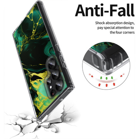 Husa personalizata compatibila Samsung Galaxy S24 Ultra, MagSafe Atasare Magnetica, Antisoc, Neons and Brights 9
