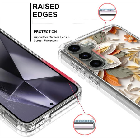 Husa personalizata pentru Samsung Galaxy S23, MagSafe Flower Medley 3