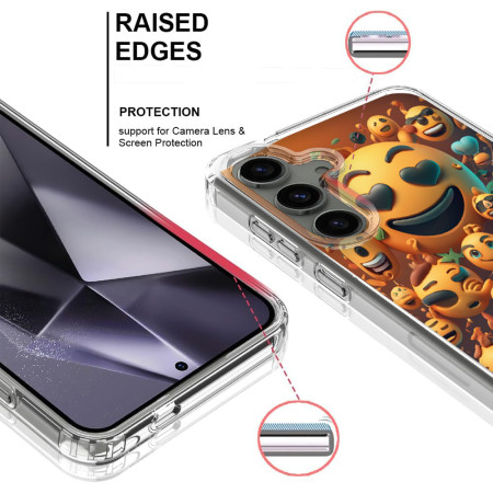 Husa personalizata pentru Samsung Galaxy S23, MagSafe Atasare Magnetica, Emoji Faces