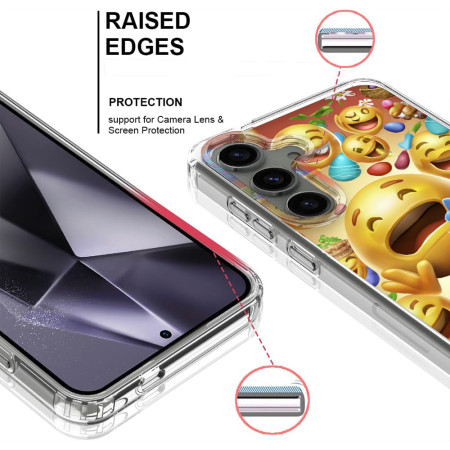 Husa personalizata pentru Samsung Galaxy S23, MagSafe Atasare Magnetica, Emoji Stop