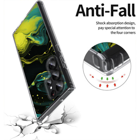 Husa pentru Samsung Galaxy S25 Ultra, Atasare Magnetica, MagSafe, Neons and Brights 25