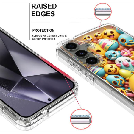 Husa personalizata pentru Samsung Galaxy S23, MagSafe Atasare Magnetica, Emoji Smile