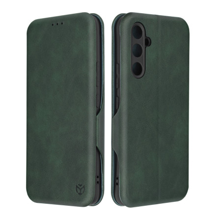 Husa tip carte Samsung Galaxy A54 Techsuit, Inchidere Magnetica, Verde