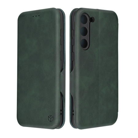 Husa tip carte Samsung Galaxy S23 Plus Techsuit, Inchidere Magnetica, Verde