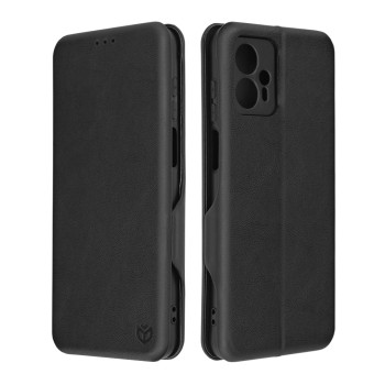 Husa tip carte pentru Motorola Moto G13 / G23 Techsuit, Inchidere Magnetica, Negru