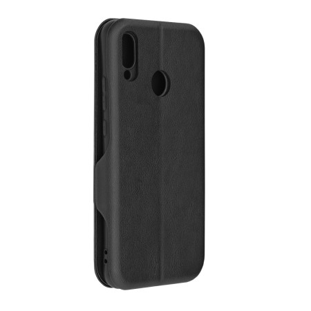 Husa tip carte Huawei P20 Lite Techsuit, Inchidere Magnetica, Negru