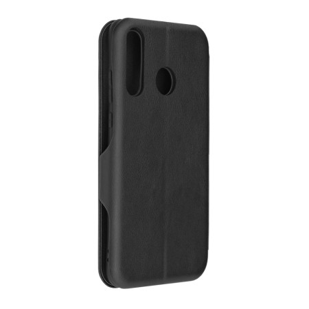 Husa tip carte Huawei P30 Lite Techsuit, Inchidere Magnetica, Negru