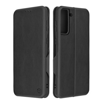 Husa tip carte Samsung Galaxy S21 Plus Techsuit, Inchidere Magnetica, Negru