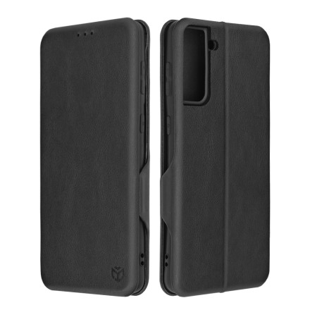 Husa tip carte Samsung Galaxy S21 Plus Techsuit, Inchidere Magnetica, Negru