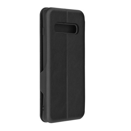 Husa tip carte Samsung Galaxy S10 Plus Techsuit, Inchidere Magnetica, Negru