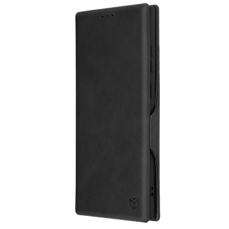 Husa tip carte Samsung Galaxy S23 Ultra Techsuit, Inchidere Magnetica, Negru