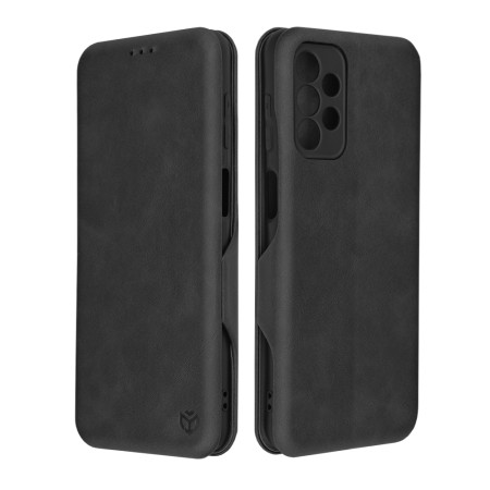 Husa tip carte Samsung Galaxy A23 Techsuit, Inchidere Magnetica,Negru