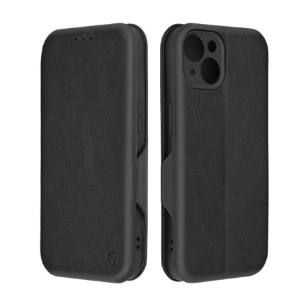 Husa tip carte pentru Apple iPhone 14 Techsuit, Inchidere Magnetica, Negru