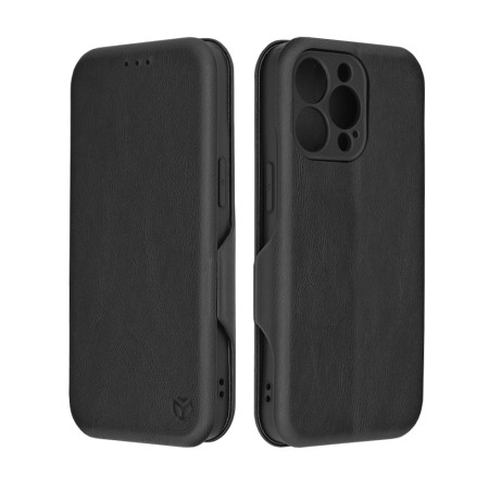 Husa tip carte pentru Apple iPhone 13 Pro Techsuit, Inchidere Magnetica, Negru